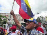 Caracas: manifestations de soutien à Hugo Chavez