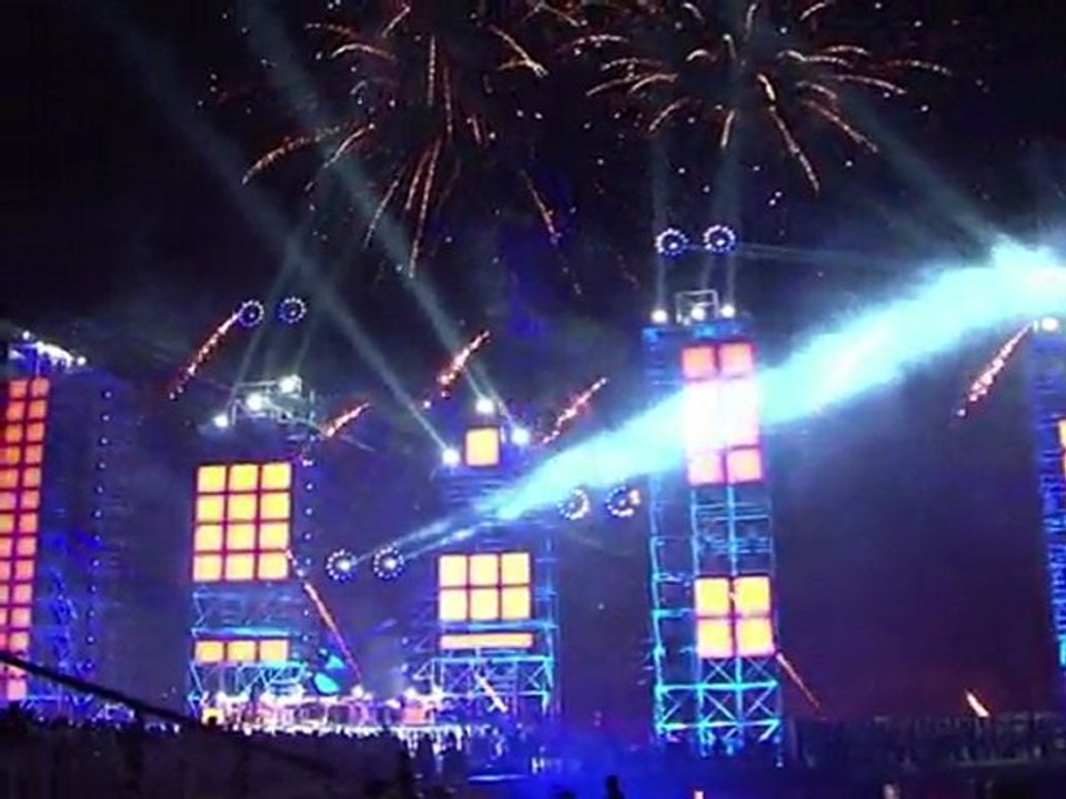 Boda en Mónaco: miles asisten al concierto de Jean-Michel Jarre