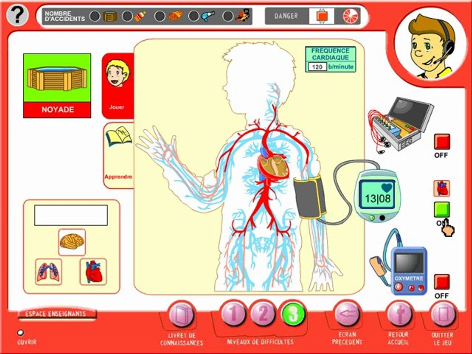 Hector, la fonction respiratoire (niveau 3)