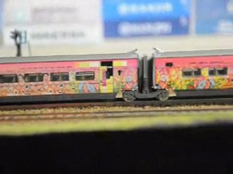 TGV Kato Lacroix sur le réseau N Lille Modélisme