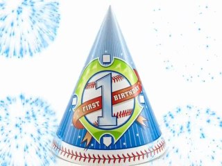Boys First Birthday Baseball Party