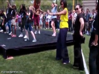 Michelle Obama baila al ritmo de Beyoncé