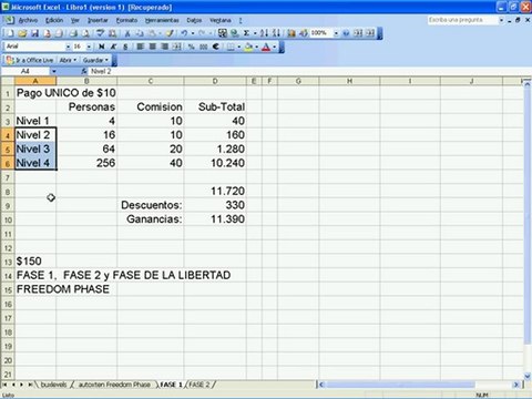 SISTEMA residual de ingresos