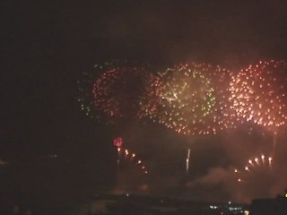 Feu d'artifice du Mariage Princier à monaco 02 07 2011