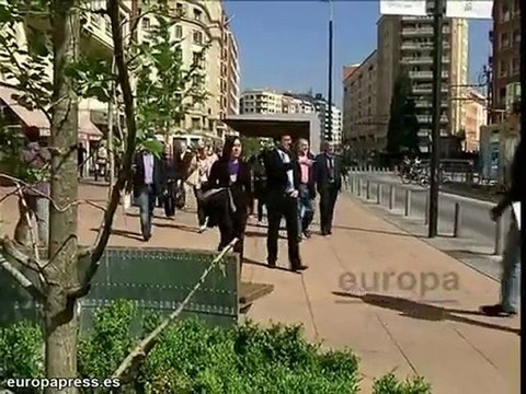 Patxi Lazcoz (PSE-EE) en acto político