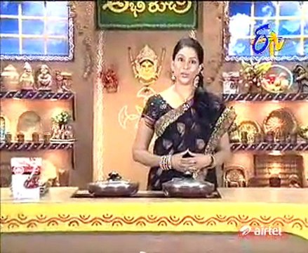 Abhiruchi - beerakaya kothimira Karam - kaju Corn Soup - Godhuma Ravva Palakura - 04