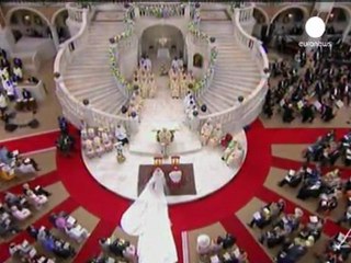 Premiers pas de deux du prince et de la princesse de Monaco