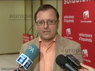 Jesús Iglesias en un acto en Pola de Siero