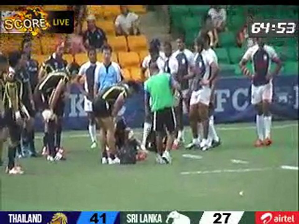 Sri Lanka Vs Thailand Junior Asiad 2011 part 2