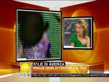 Kylie Minogue tv appearance @  Today Show US 2008