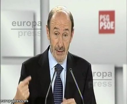 Rubalcaba: A Rajoy no le gustan las campañas