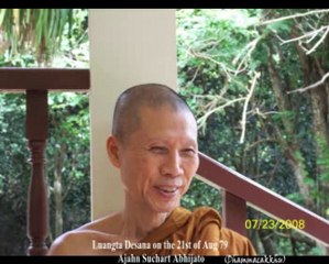 Luangta Maha Bua Yanasampanno Desana on the 21st of Aug 79