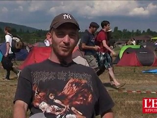 "10ème année d'Eurockéennes, toujours présent !"