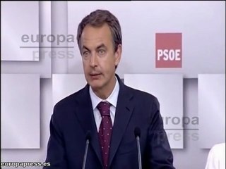 Zapatero:"El PSOE ha perdido claramente"