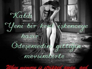 Gittin içimde kaldı ayrılık