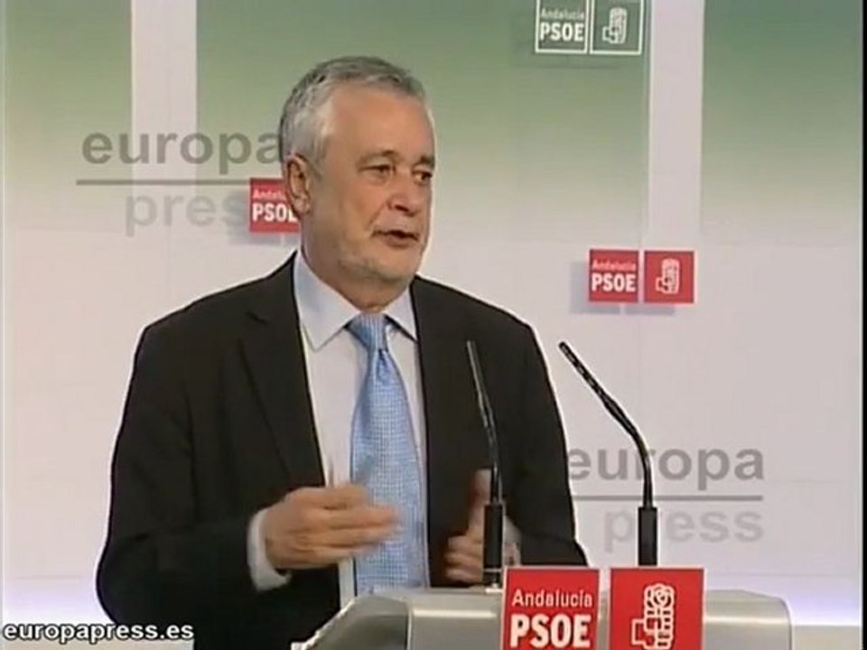 Griñán descarta adelantar la elecciones autonómicas