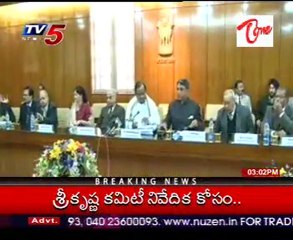 Srikrishna Committee Recommends Six Options on Telangana Statehood Demand