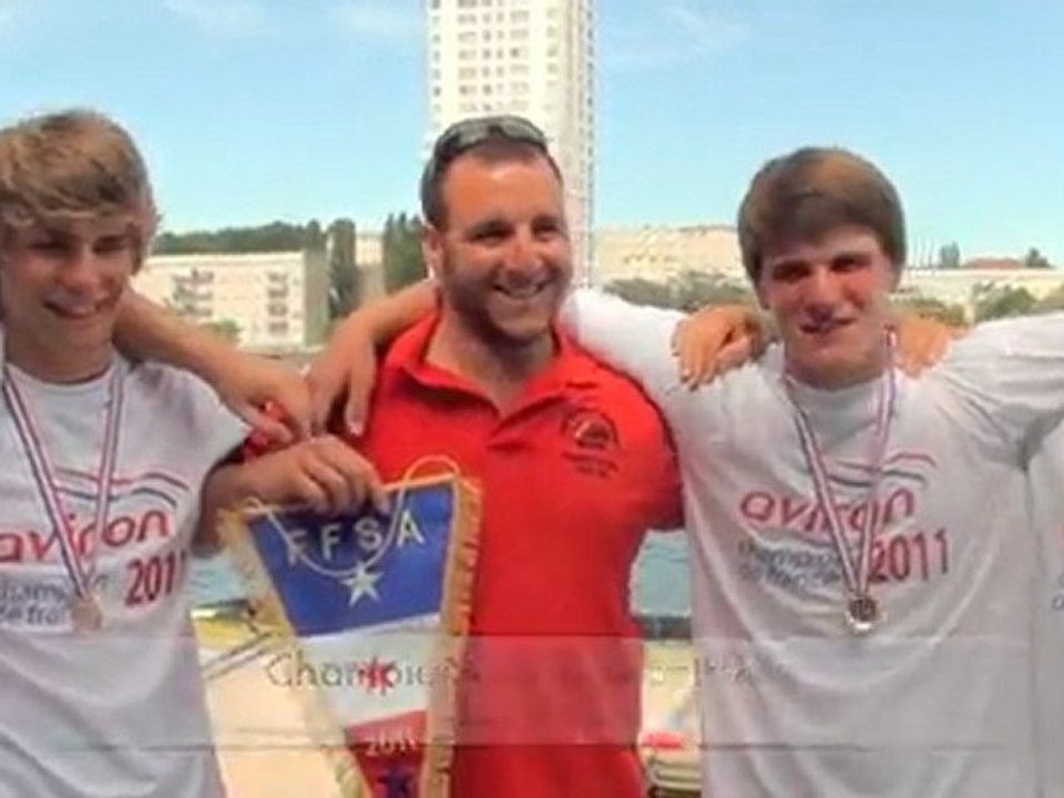 Championnat de France Junior 2011 - Finales HJ4X et HJ8+