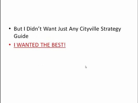 Cityville Secrets and Strategies - Cityville Cheats for loads of Cityville Cash and Energy