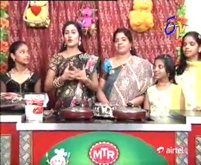 Abhiruchi - Recipes - Fried Potato Rice, Gasa Gasala Payasam & Macaroni Payasam - 04