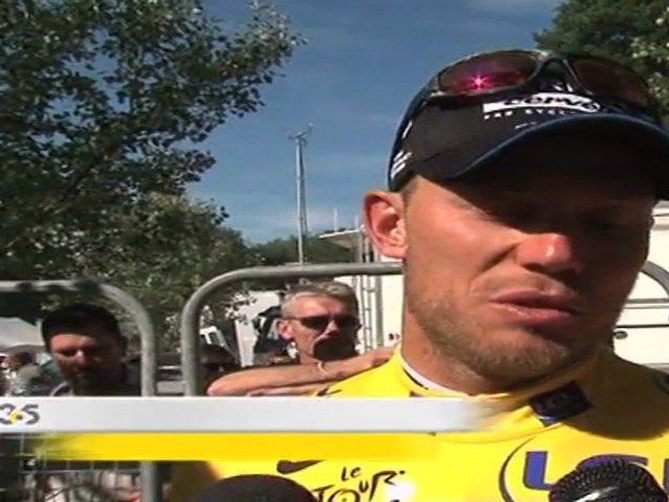 Sport365 : Hushovd en jaune