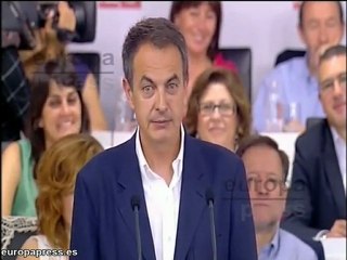 Zapatero: "Rubalcaba es la persona que quieren"