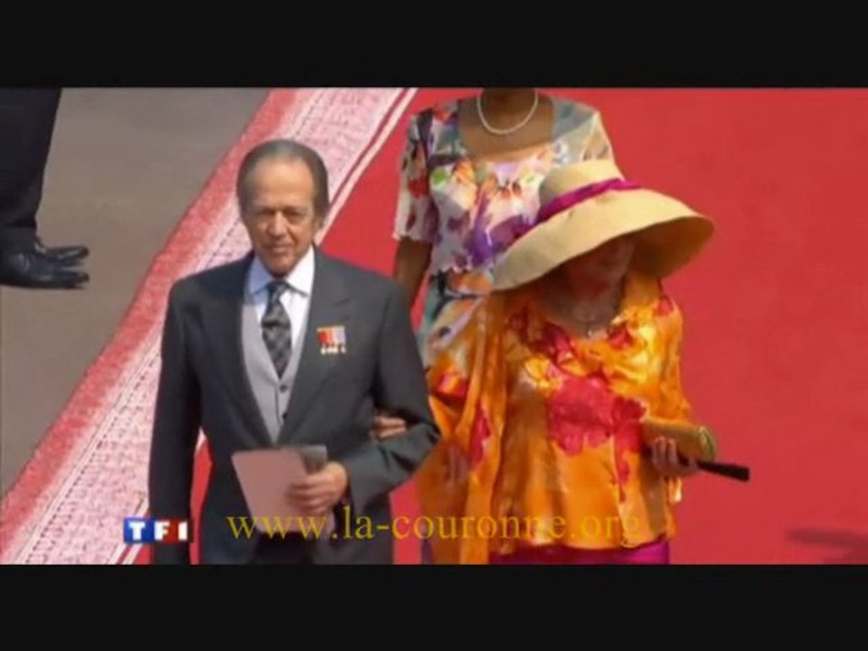 Arrivée du comte de Paris au mariage du prince Albert II