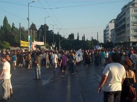 Αγανακτισμένοι στο Σύνταγμα 40η μέρα