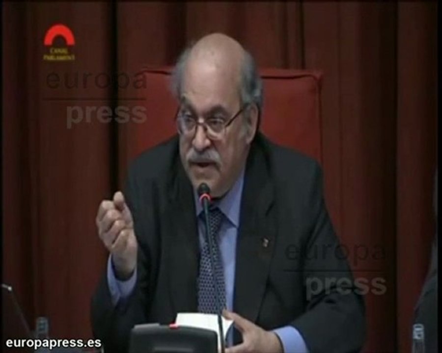 Mas-Colell presenta el Presupuesto de la Genera...