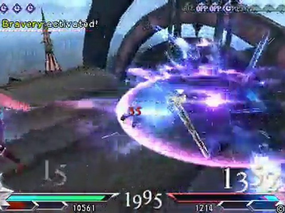 Dissidia 012 Cloud VS Sephiroth