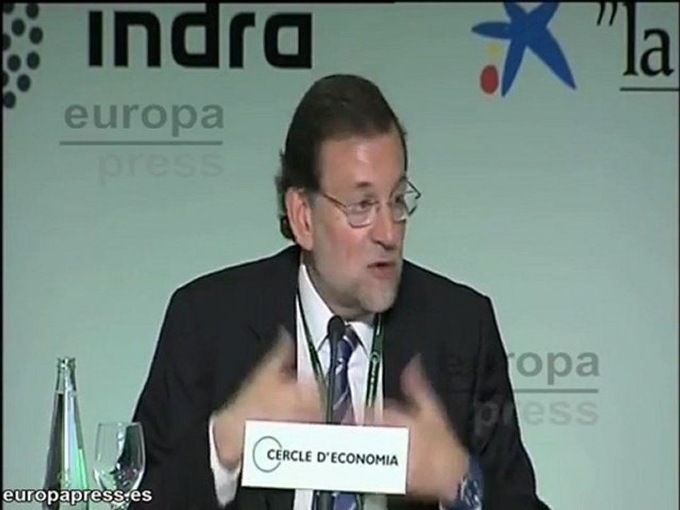 Rajoy: "Tendremos Estado del bienestar que podamos permitir"