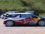 sebastien loeb démare avec la DS3 WRC