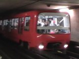 MPL85 : Arrivée à la station Vieux Lyon sur la ligne D du métro de Lyon