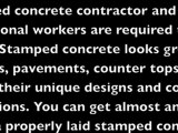 Stamped Concrete Contractor | What You Need To Know