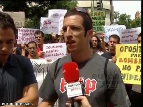 Estudiantes de bomberos quieren impugnar oposición