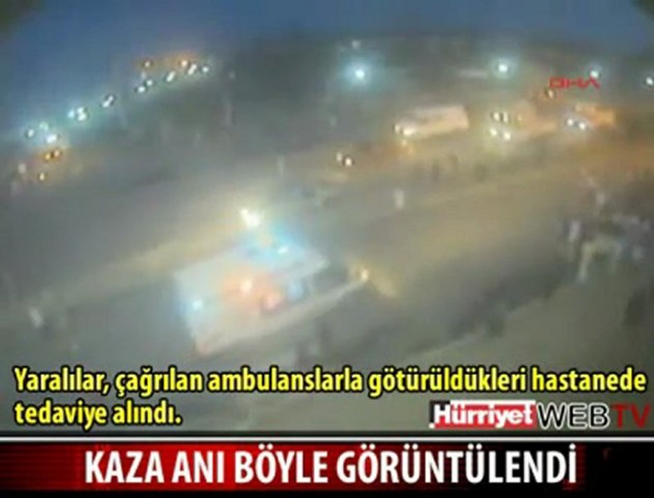 Mersin Tarsus Karayolunda Yaşanan Kaza Anı!