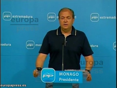 Monago urge a que IU tome una decisión