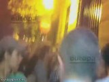 Centenar de manifestantes increpan a Ruiz Gallardón