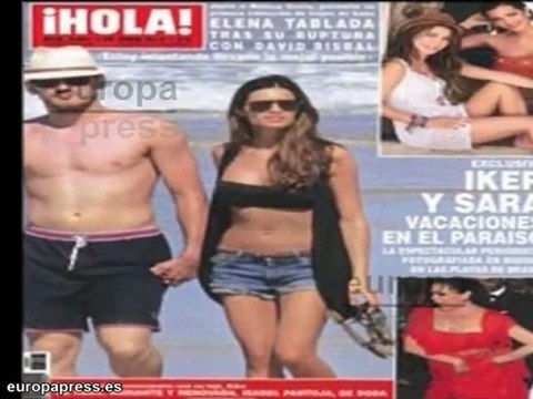 Sara e Iker portada de revista