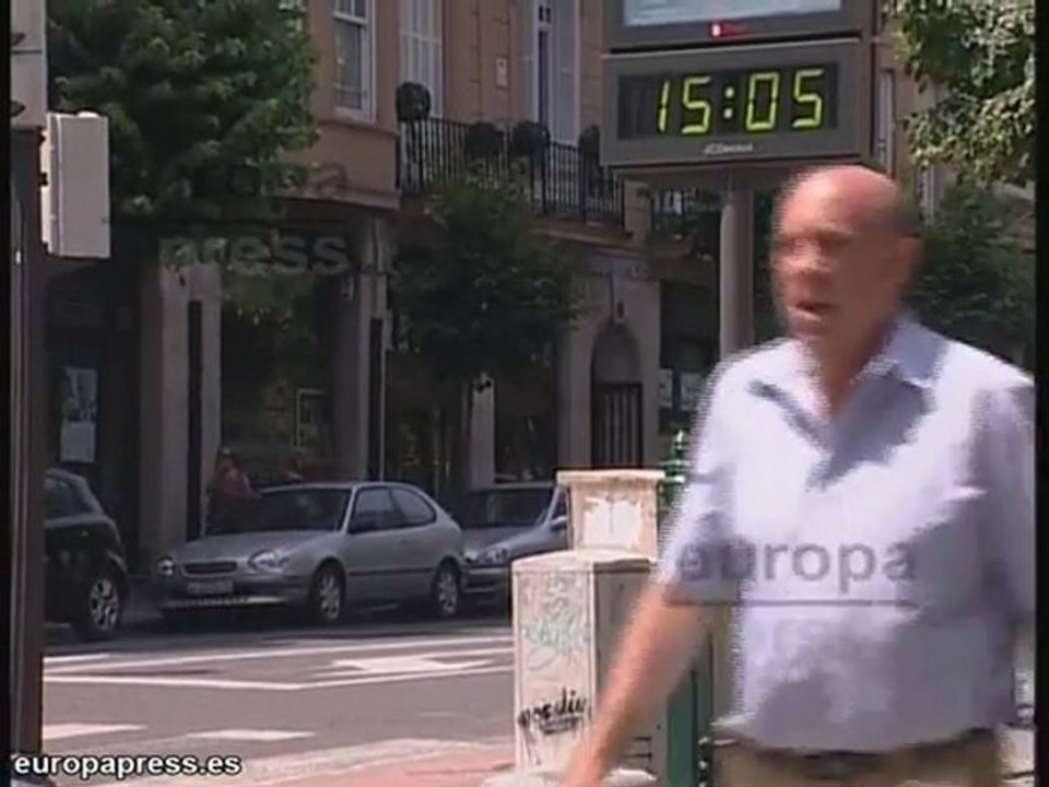 Los termómetros alcanzan en Bilbao los 40 grados