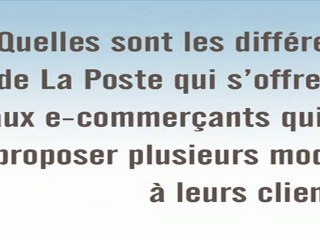 Services de La Poste pour le e-commerce