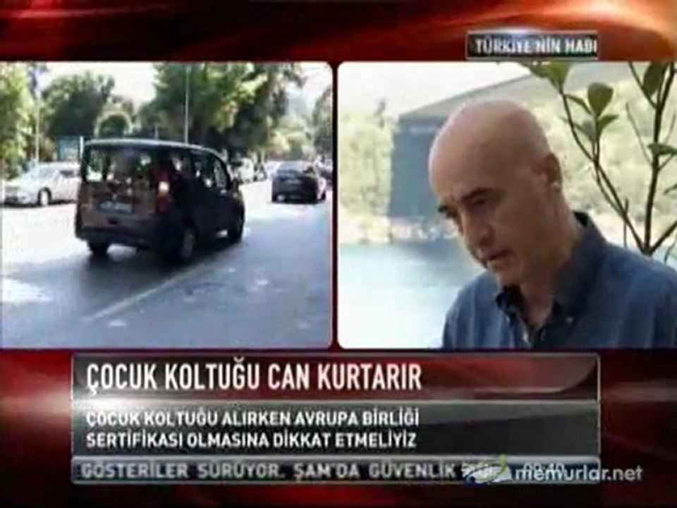 Çocuğunuzu arabada ters oturtun
