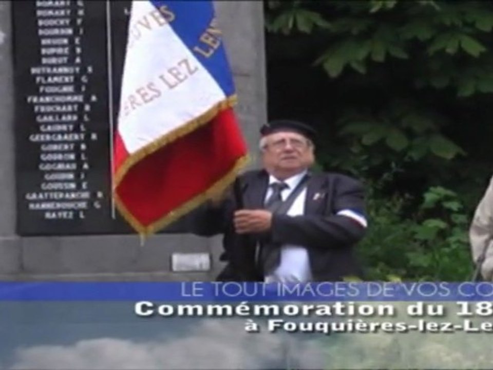 FIL DE L'ACTU - Commémoration du 18 juin à Fouquières-lez-Lens