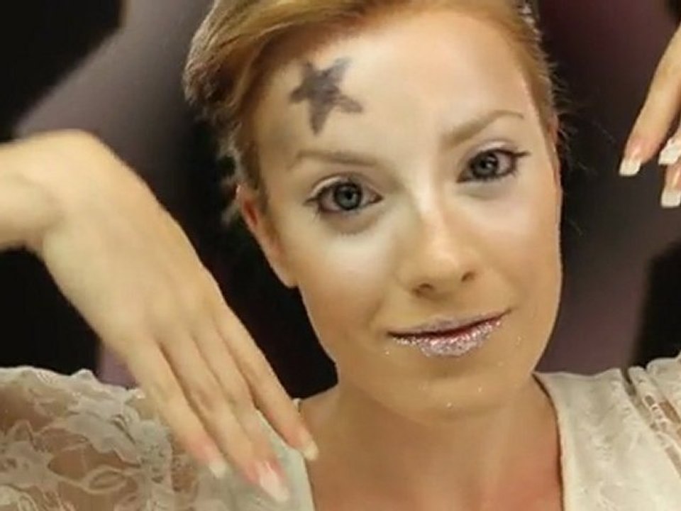 Twinkle Star Black Coloured Contact Lenses