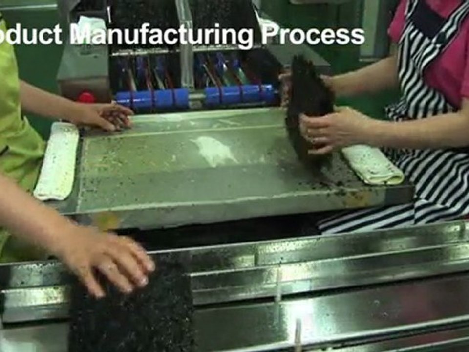 Roasted Laver manufacturing process by Dong-E