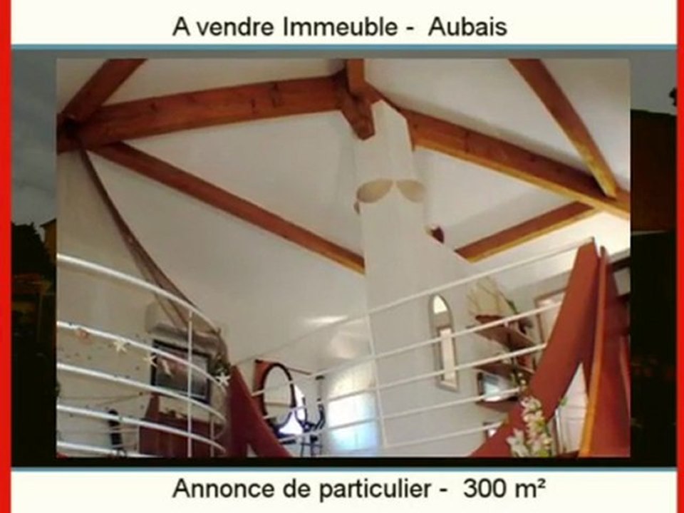 Vente Immeuble maison Particulier  Aubais  Gard proche Sommières, Congénies, Calvisson, Gallargues Le M., Aigues vives