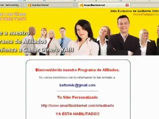 Afiliarse Gratis en Amarillas Internet