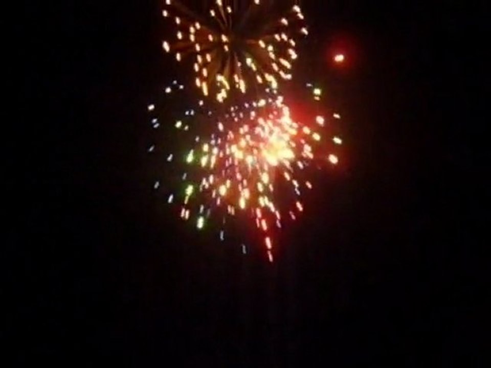 Feu d'artifice sts