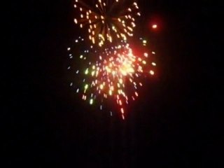 Feu d'artifice sts