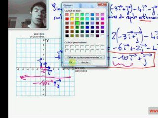 2nde Simplifier un vecteur